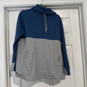 Nursing Queen Blue and Gray Sweater